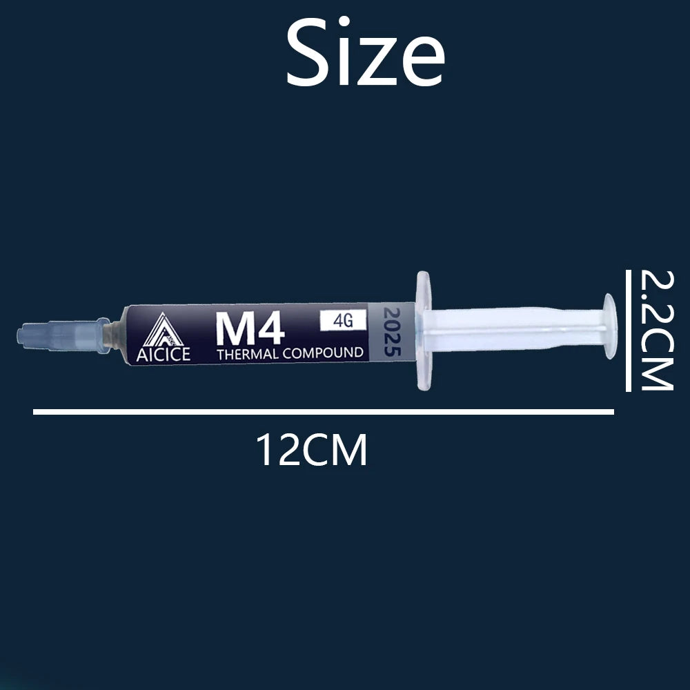 M4 Thermal Paste Processor 4g 11.8W/M-k For CPU GPU Printer 