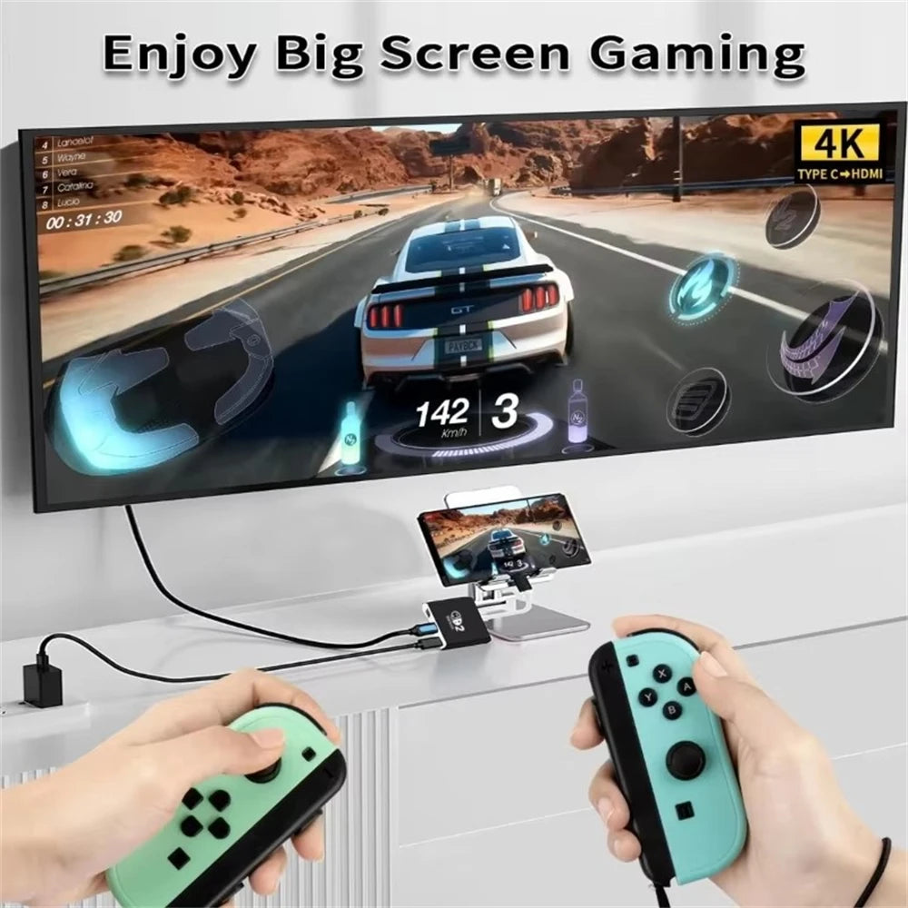 Docking Station for Switch 2 4K 60Hz TYPEC Hub with HDMI-com