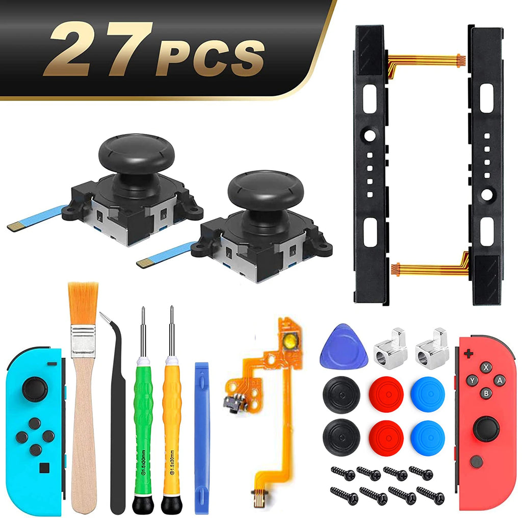 25In1 Joycon Joystick Replacement Kit for Nintendo Switch Ns