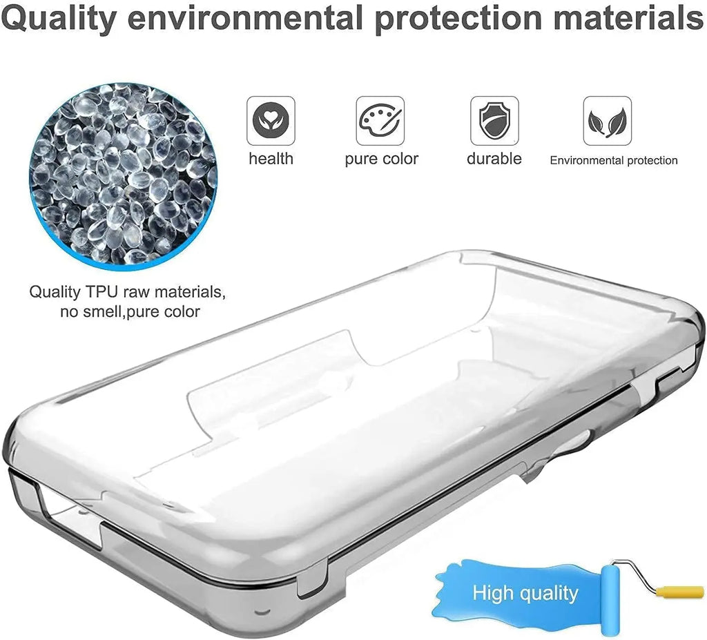 TNP New 2DS XL LL Case - Crystal Transparent Hard Shell Prot