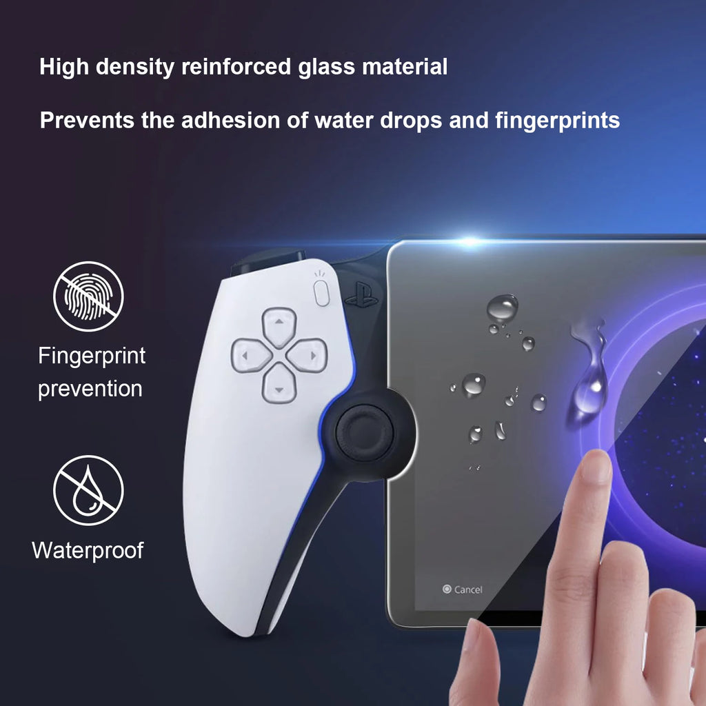 2pack 9H Tempered Glass for PlayStation Portal Anti-Fingerpr