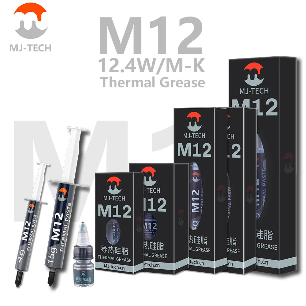 MJ M12 High Performance Thermal Paste Efficient Heat Transfe