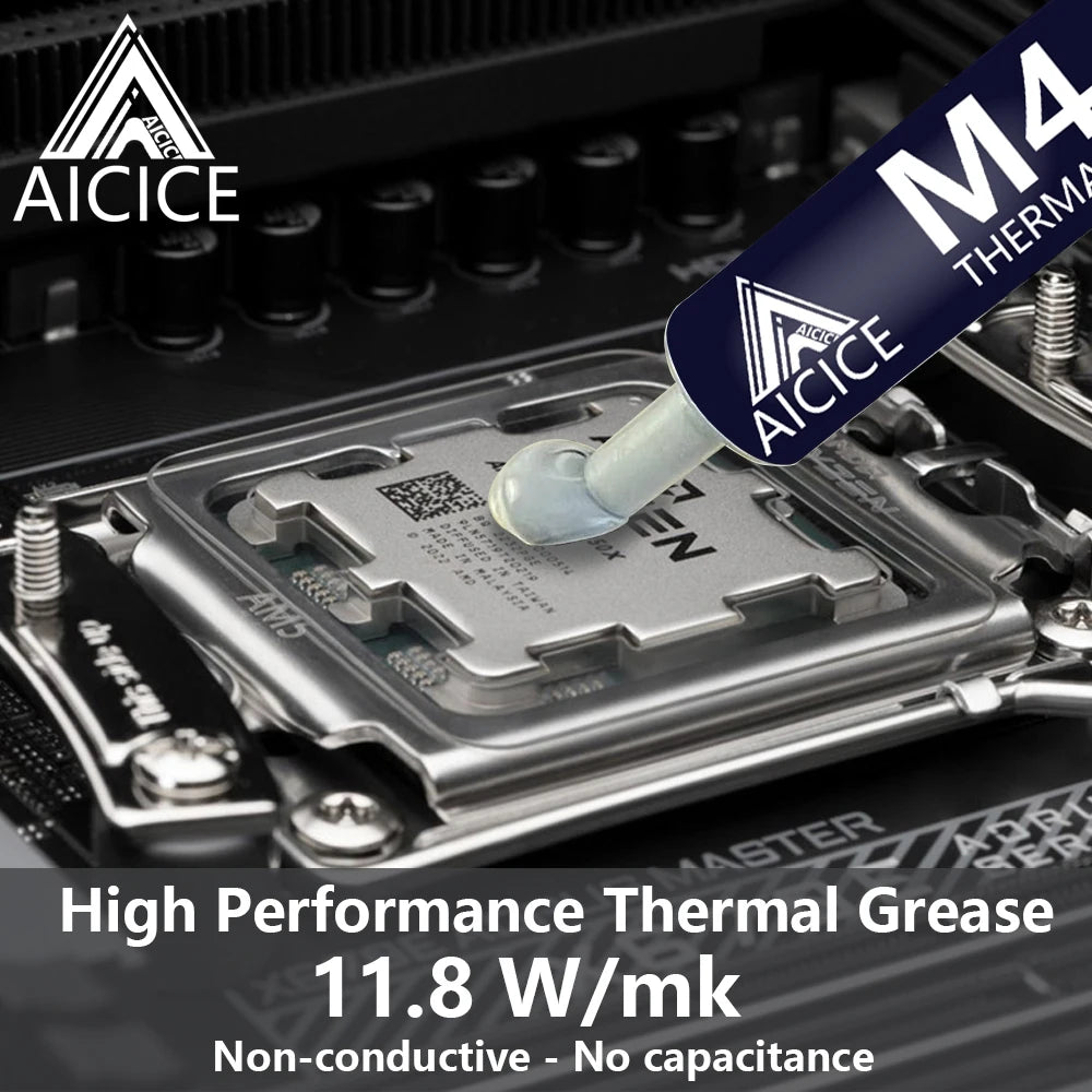 M4 Thermal Paste Processor 4g 11.8W/M-k For CPU GPU Printer 