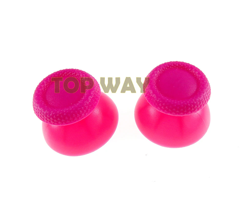 2pcs For Sony PS5 Playstation 5 Controller Thumbstick Cover Transparent Clear 3D Analog Joystick Stick Module Mushroom Cap