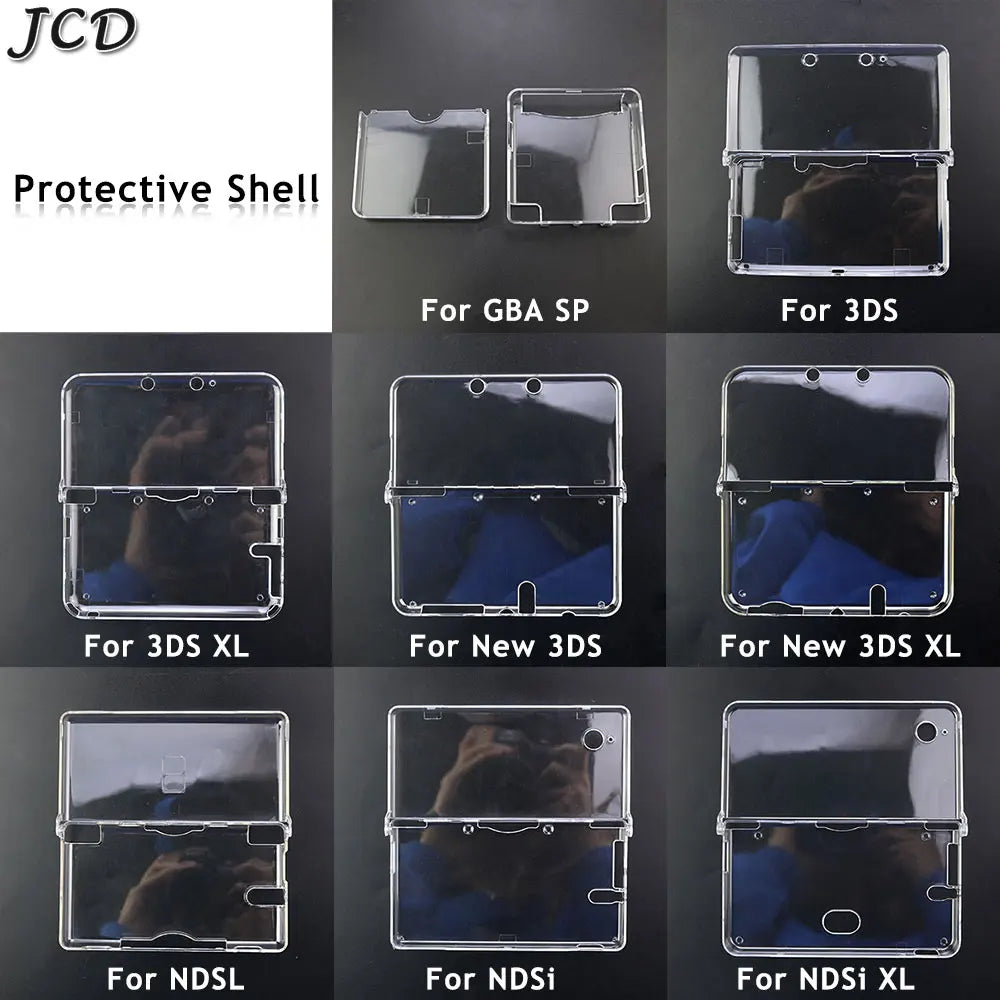 JCD Plastic Clear Crystal Protective Hard Shell Skin Case Co