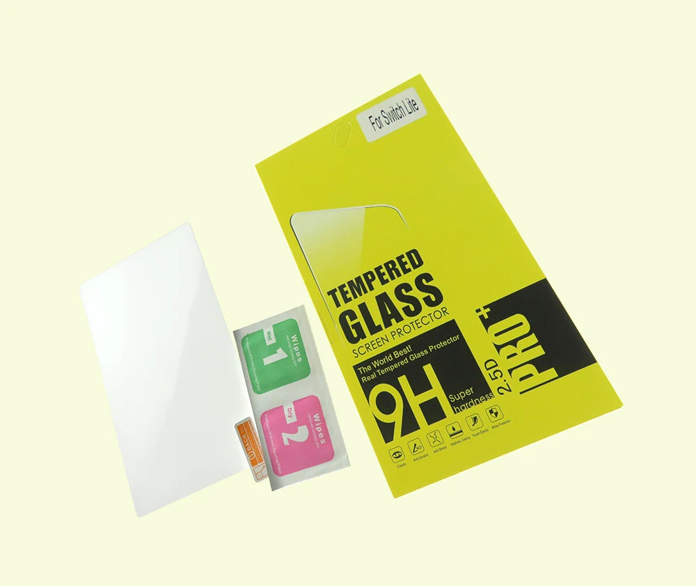 1PC 9H Tempered Glass For Nintendo Switch Lite Screen Protector Film for Switch NS OLED Screen Protective Glass Game Accessories