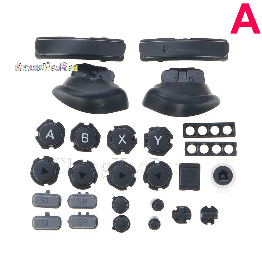 1SET Replacement For Switch Joy-con L R ZL ZR ABXY D-Pad But