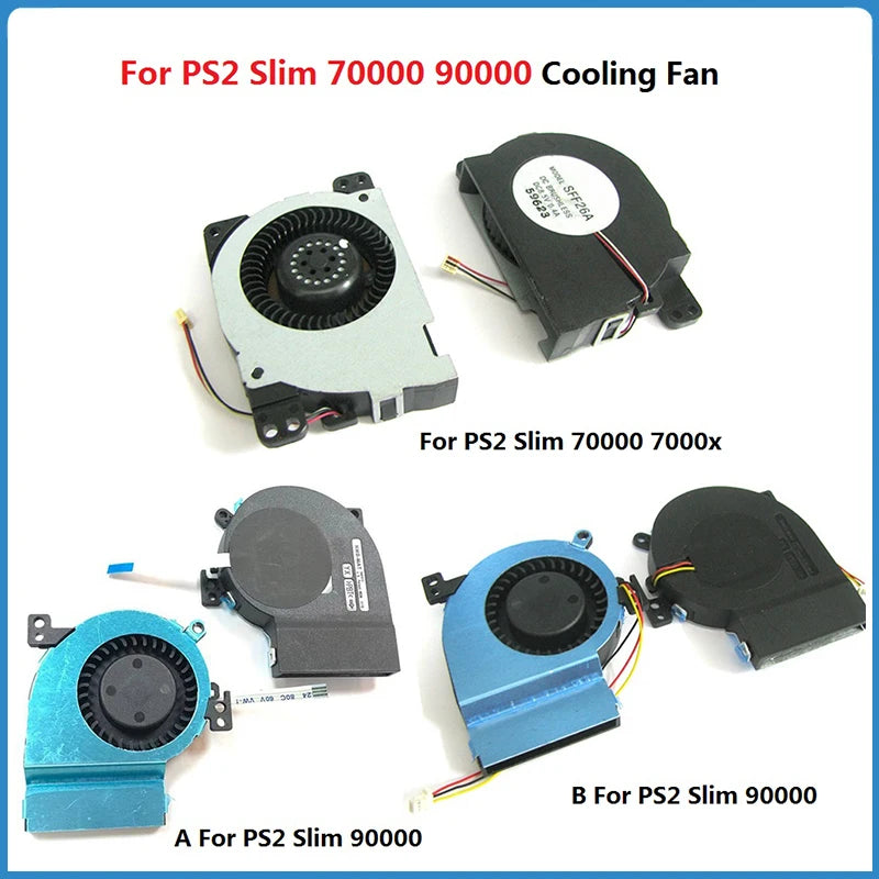 7w 9w Inner Cooling Fan For PS2 Slim Console 70000 7000x 900