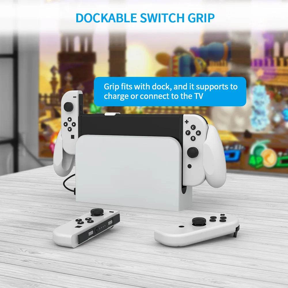 for Nintendo Switch OLED Case Handle Bracket Hand Grip Prote