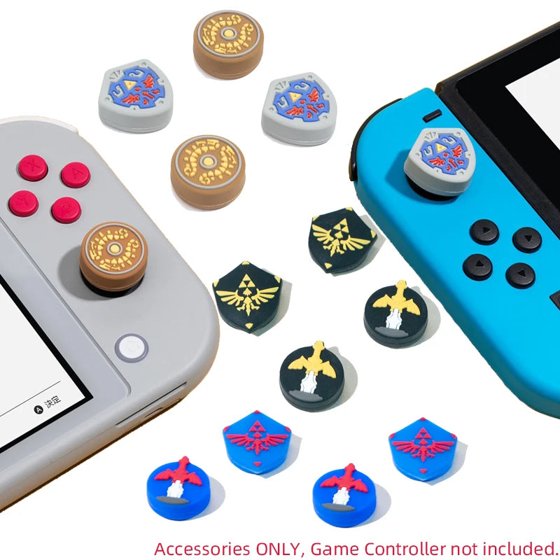 Silicone Thumb Stick Grip Cap Soft Joystick Cover Game Skywa