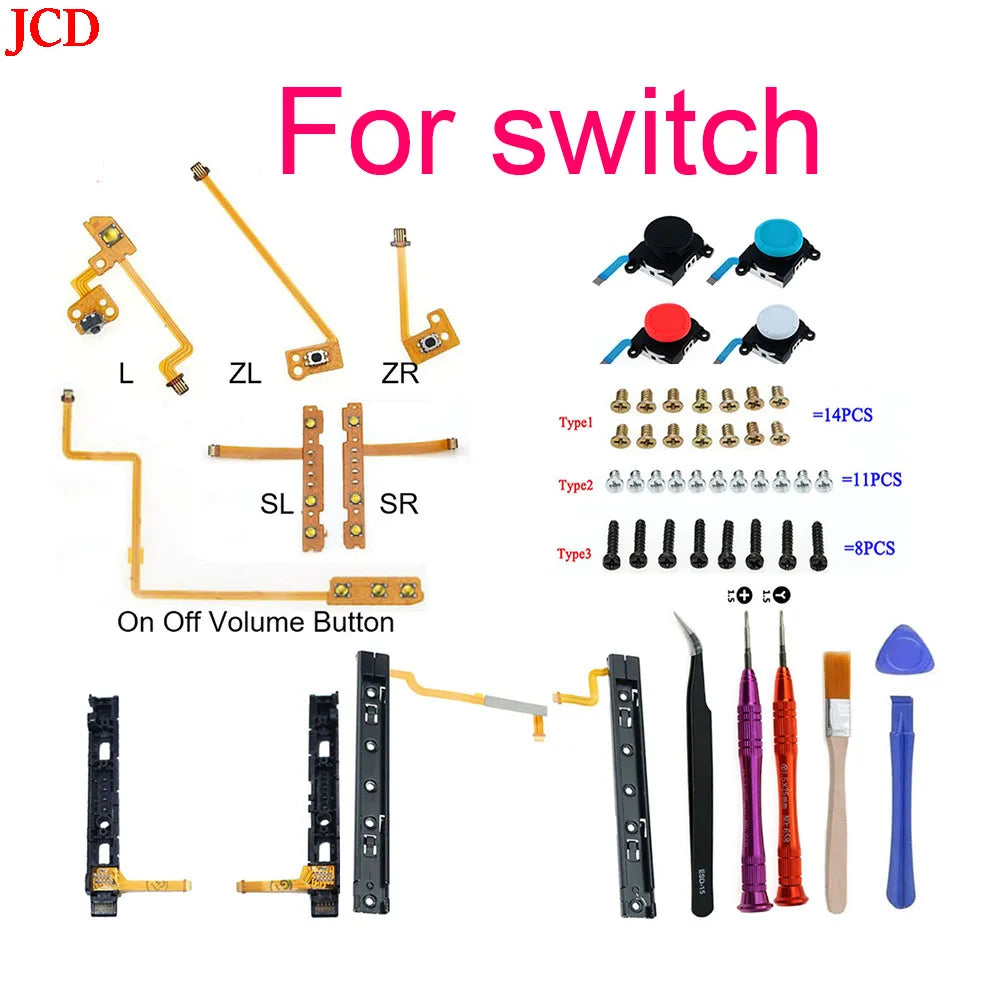 JCD ZL L SL ZL ZR L Left Right Shoulder Trigger Buttons Flex