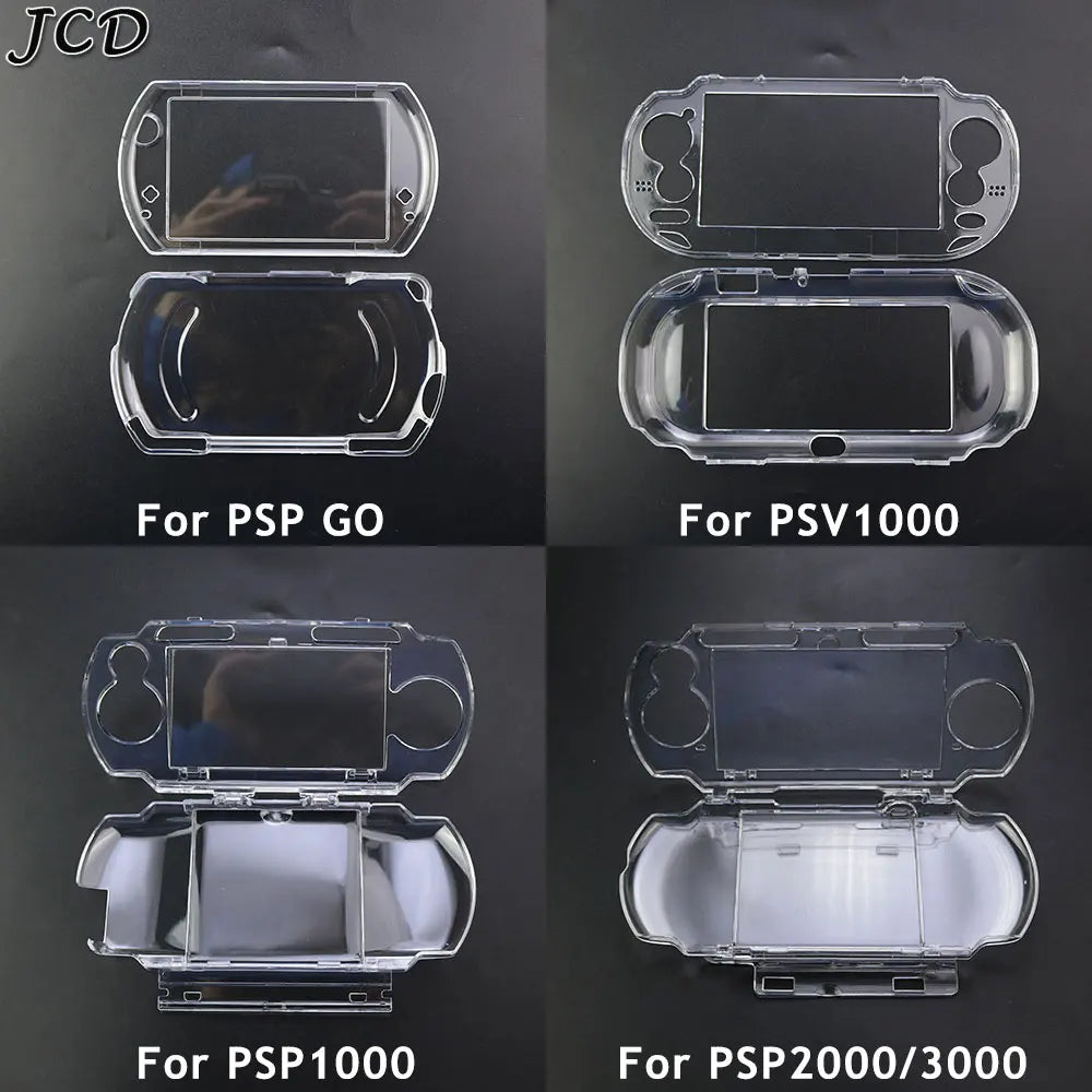 JCD Clear Crystal Protective Case Hard Shell for PS Vita PSV