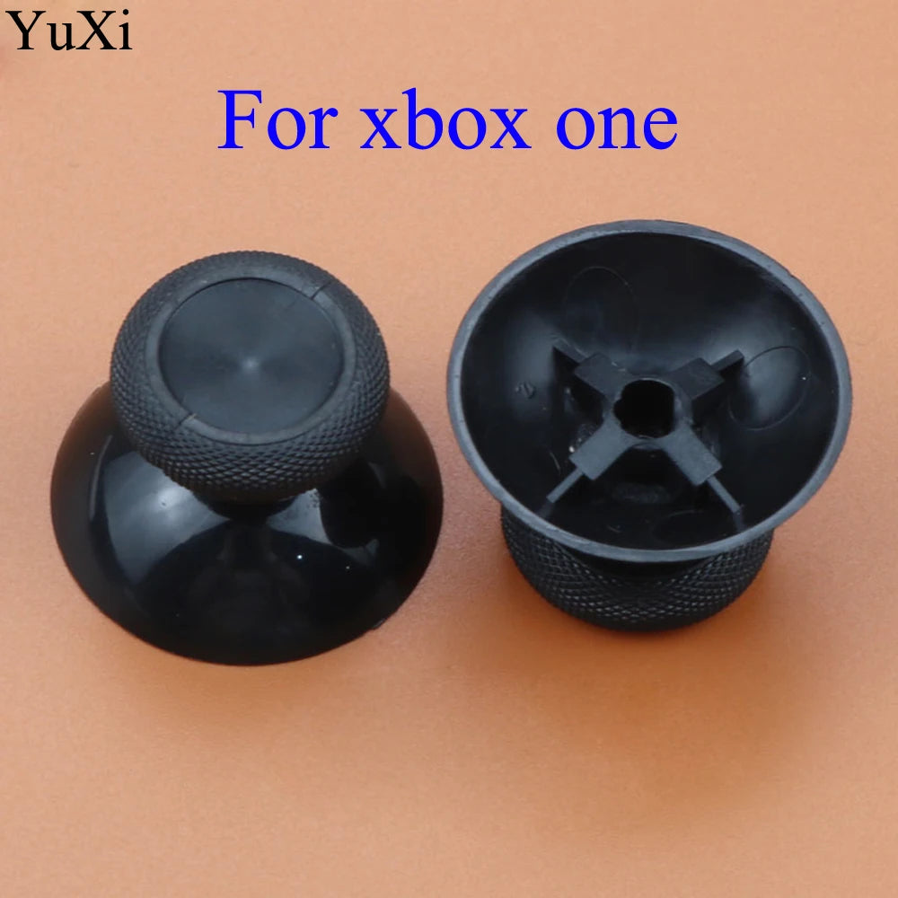 1 Piece Plastic Black Analog Thumbstick Thumb Stick Replace for PS4 Pro PS3 for Xbox One for Xbox 360 / WII Controller