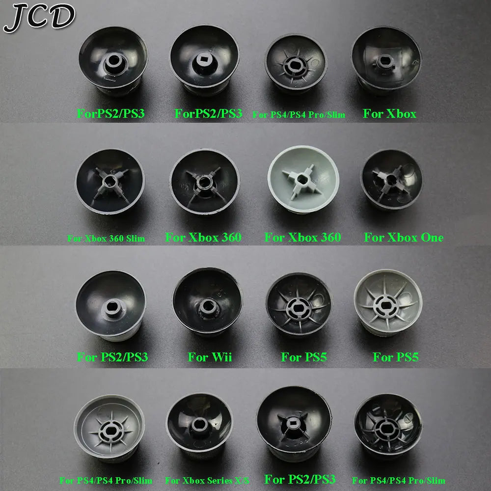 JCD 10PCS Replacement 3D Analog Thumbstick Thumb Stick Mushr
