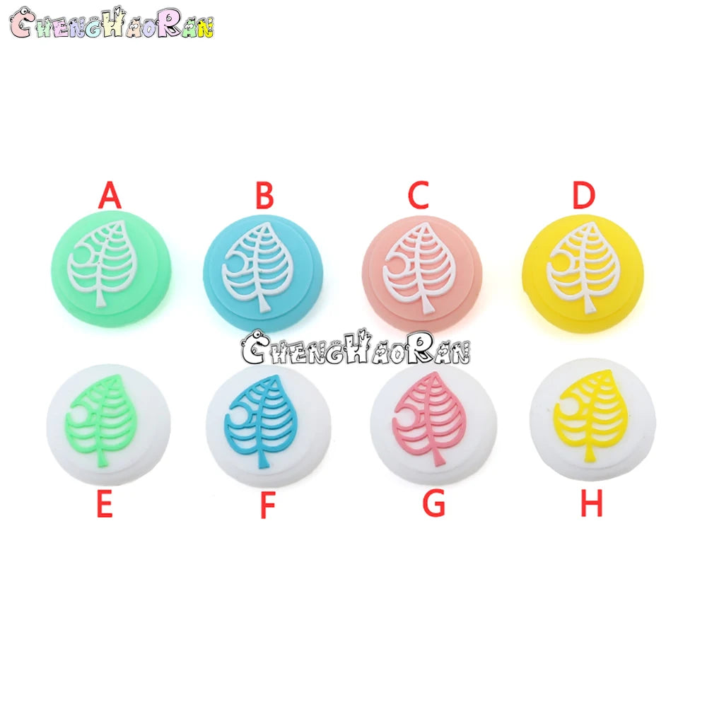 Animal Crossing Blue Leaf Thumb Stick Grip Cap Joystick Cove