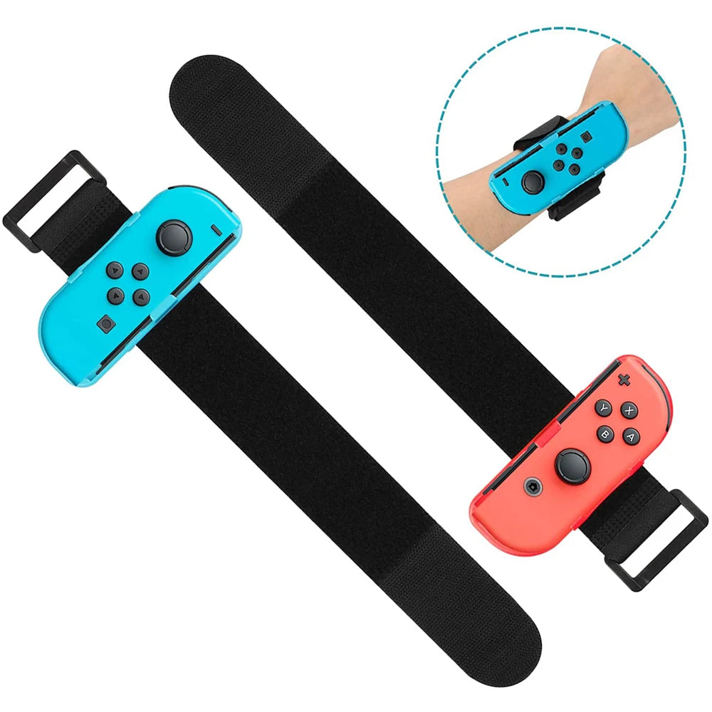 2Pcs Adjustable Game Bracelet Strap for Nintendo Switch Joy-