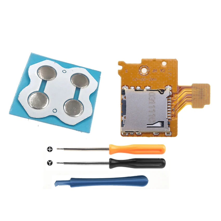 JCD 1set L/R SL SR Button Key Flex Cable Replacement Parts For Switch JoyCon NS L/R Game Controller With Screwdriver Tool