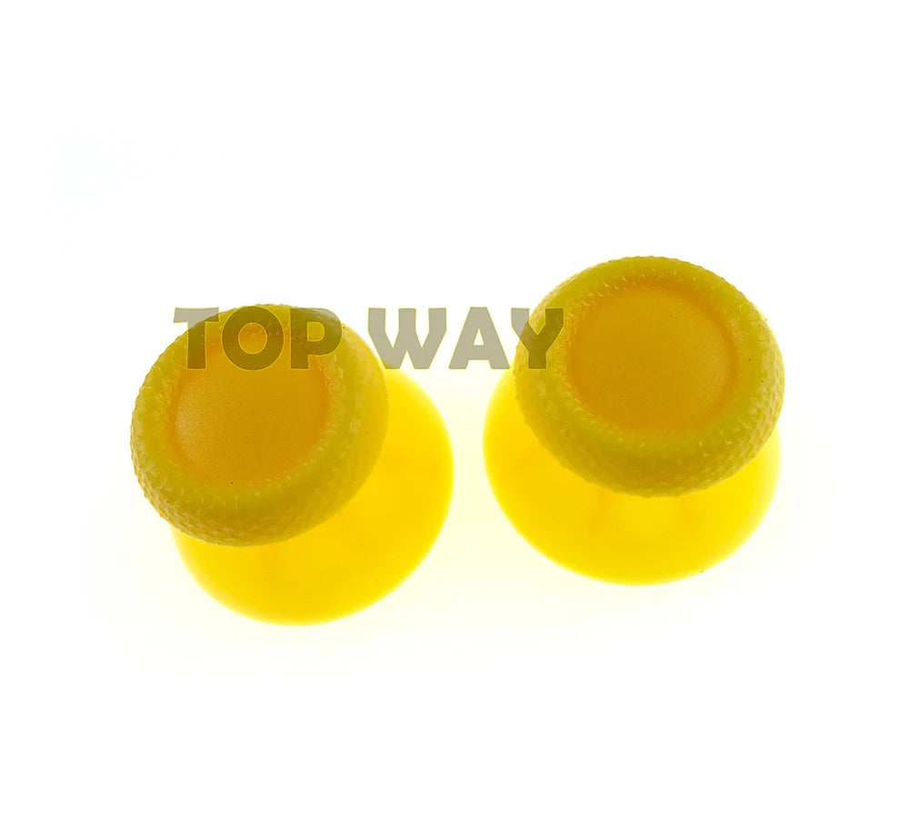 2pcs For Sony PS5 Playstation 5 Controller Thumbstick Cover Transparent Clear 3D Analog Joystick Stick Module Mushroom Cap