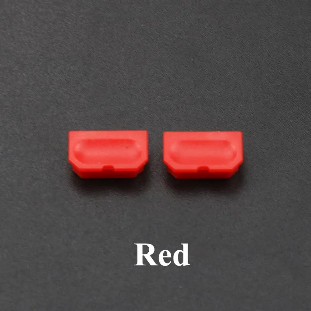 2Pcs Dust Cover For GameBoy GB Game Console Shell Dust Plug Plastic Button For DMG 001 Repair Parts