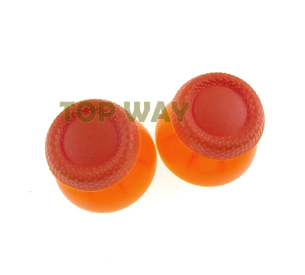 2pcs For Sony PS5 Playstation 5 Controller Thumbstick Cover Transparent Clear 3D Analog Joystick Stick Module Mushroom Cap