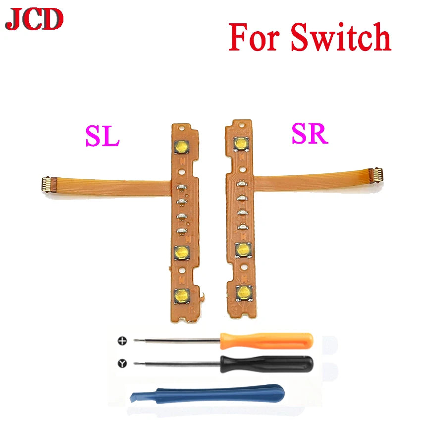 JCD 1set L/R SL SR Button Key Flex Cable Replacement Parts F