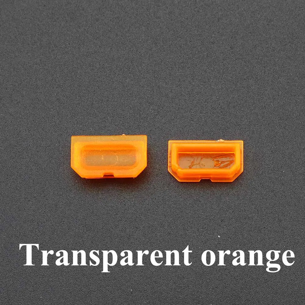 2Pcs Dust Cover For GameBoy GB Game Console Shell Dust Plug Plastic Button For DMG 001 Repair Parts