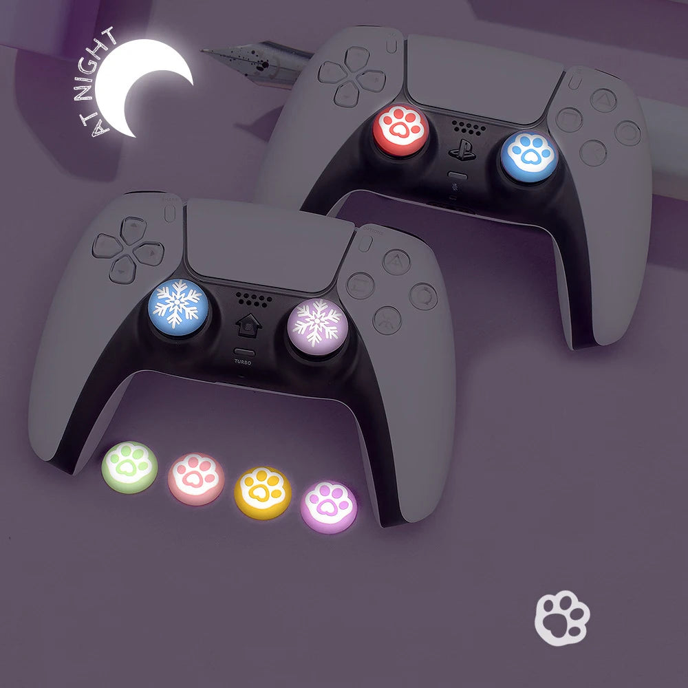 Luminous Thumb Stick Grip Cap Joystick Cover Case For Sony P