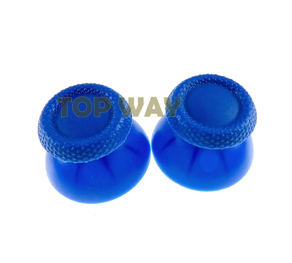 2pcs For Sony PS5 Playstation 5 Controller Thumbstick Cover Transparent Clear 3D Analog Joystick Stick Module Mushroom Cap