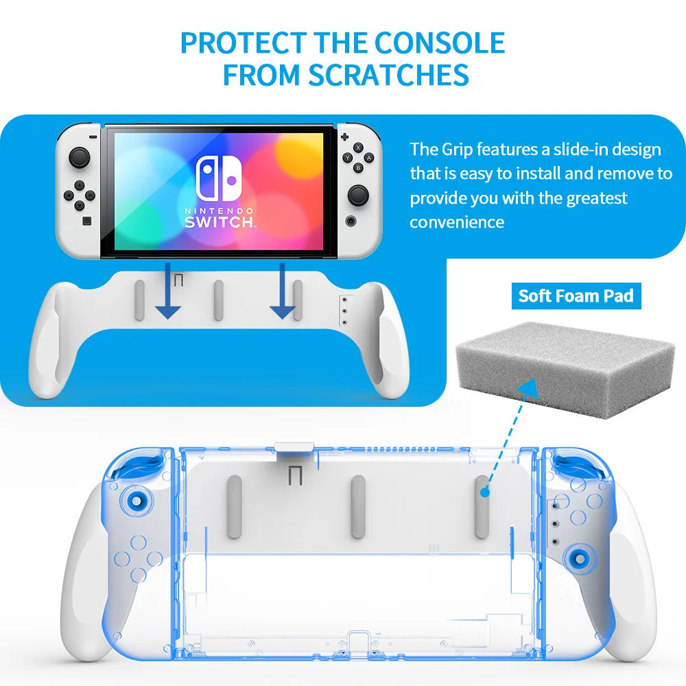 for Nintendo Switch OLED Case Handle Bracket Hand Grip Prote