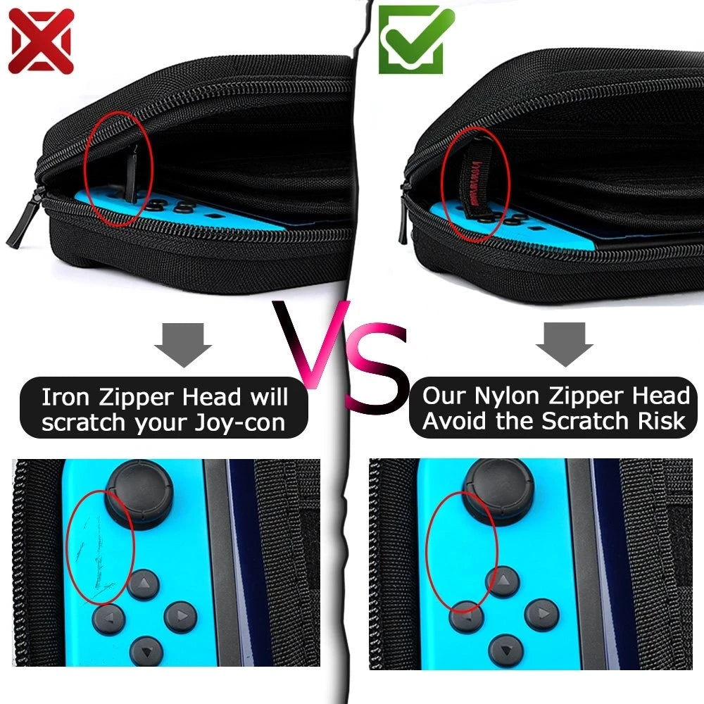 Portable Storage Bag For Switch Waterproof Case Hard Shell N