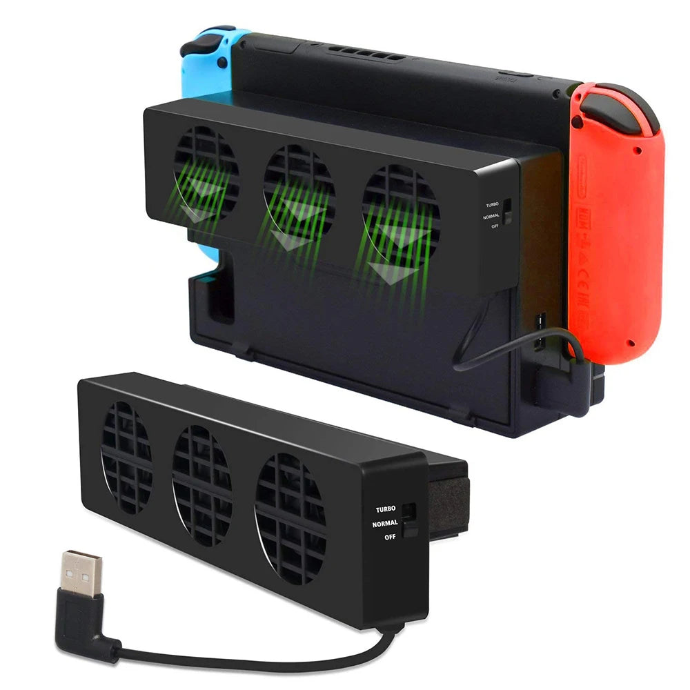 Cooling Fan for Nintendo Switch NS Original Stand Game Conso