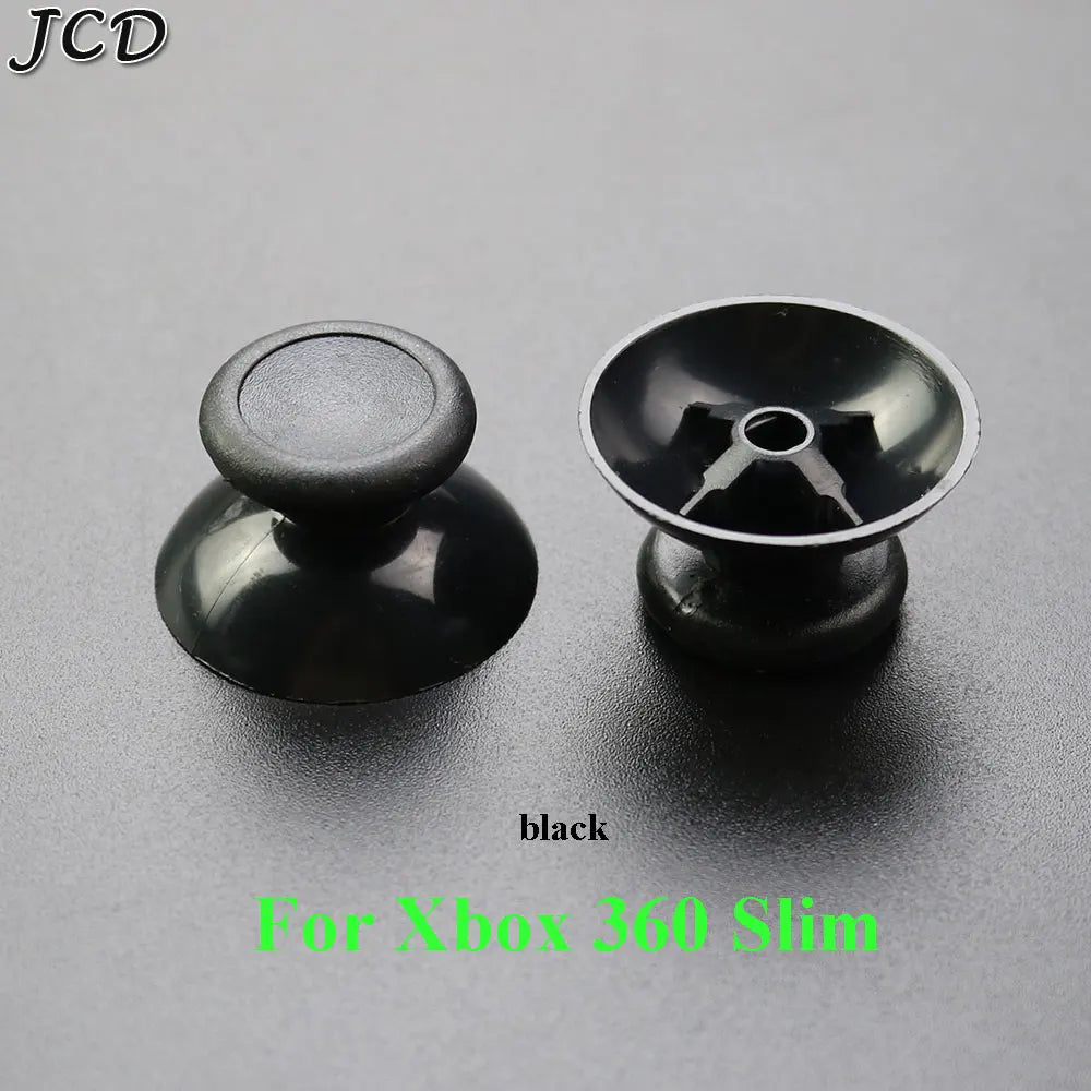 JCD 10PCS Replacement 3D Analog Thumbstick Thumb Stick Mushroom Grip Cap Cover for PS2 PS3 PS4 Pro Slim PS5 Xbox One 360