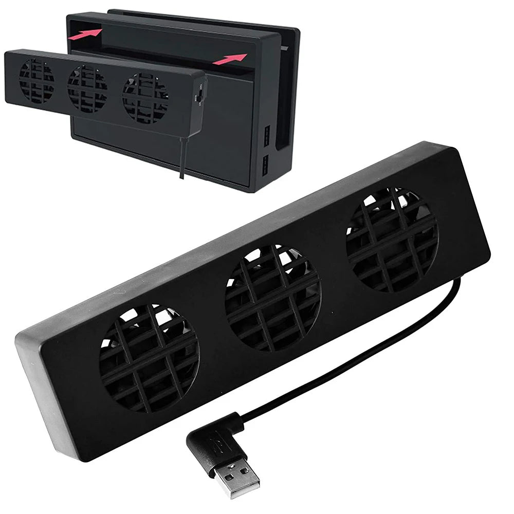 Cooling Fan for Nintendo Switch NS Original Stand Game Conso