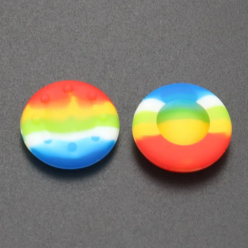 YuXi 2pcs Rubber Silicone Analog Controller Thumb Stick Grip