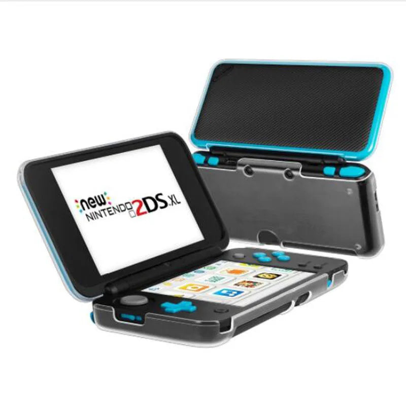 Clear PC Hard Case Protective Cover Shell for Nintendo New 2