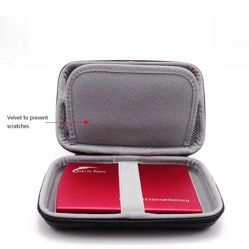 Protective Storage Bag Electronics Gadget Cable Pouch For Ga