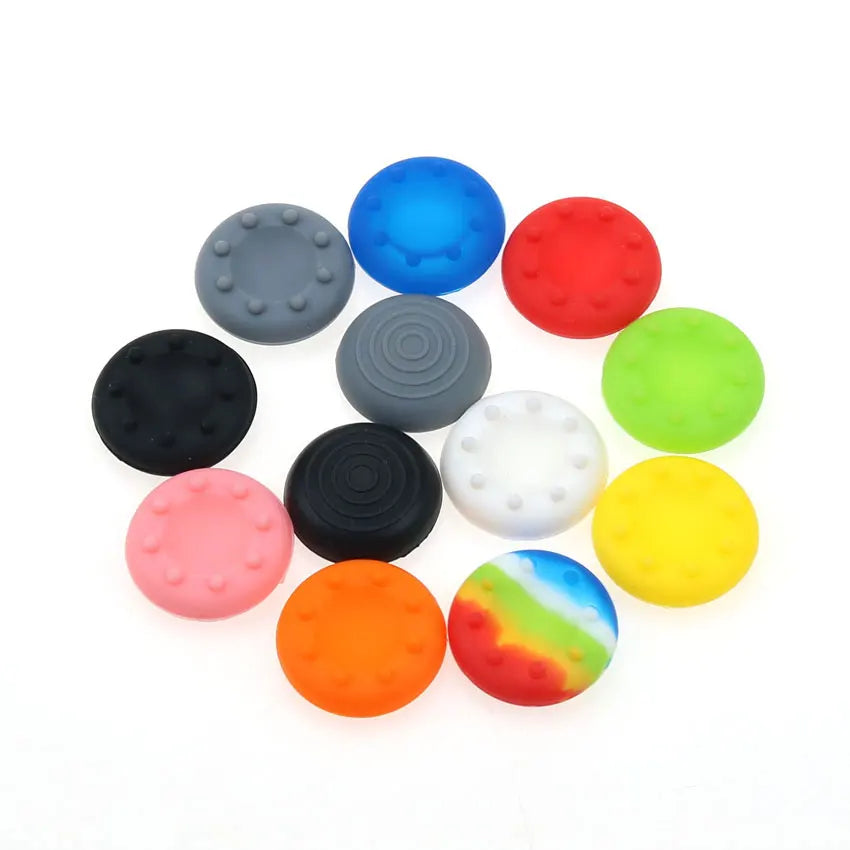YuXi 2pcs Rubber Silicone Analog Controller Thumb Stick Grip