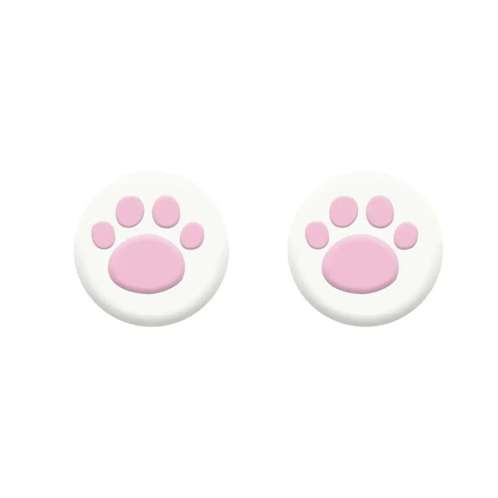 Cat Paw Silicone Soft Thumb Stick Grip Cap Joystick Cover For Valve Steam Deck Oled/ASUS ROG Ally X Game Console Thumbstick Case