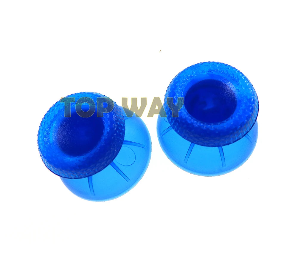 2pcs For Sony PS5 Playstation 5 Controller Thumbstick Cover Transparent Clear 3D Analog Joystick Stick Module Mushroom Cap