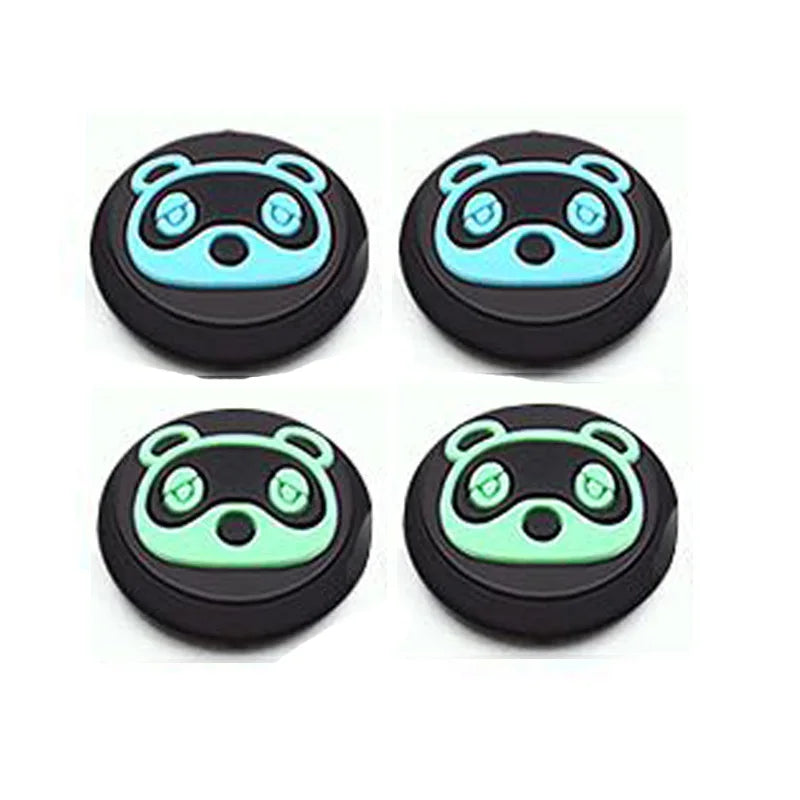 Cute Silicone Soft Thumb Stick Grip Cap Joystick Cover Skin For Nintendo Switch Oled NS Lite Joy-Con Controller Thumbstick Case