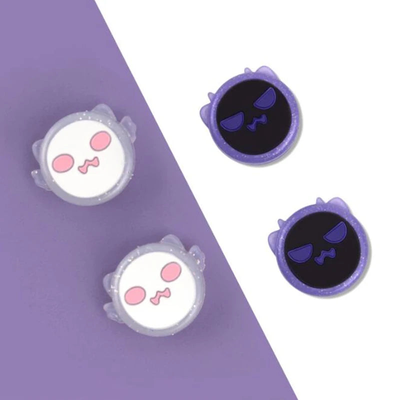 Frog Fox Cat Thumb Stick Grip Cap Joystick Protective Cover For Nintendo Switch Oled NS Lite Joy-con Controller Thumbstick Case
