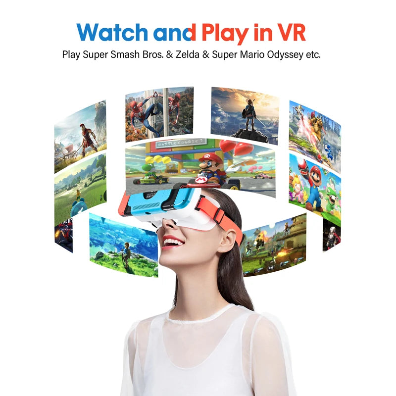 for Nintend Switch LABO VR Glasses Virtual Reality Movies fo