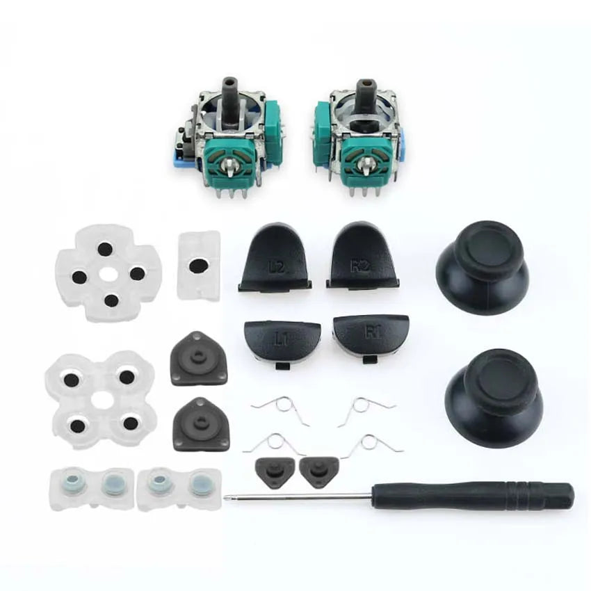 For PS4 JDS 030 011 040 050 Controller Repair Set L1 R1 L2 R