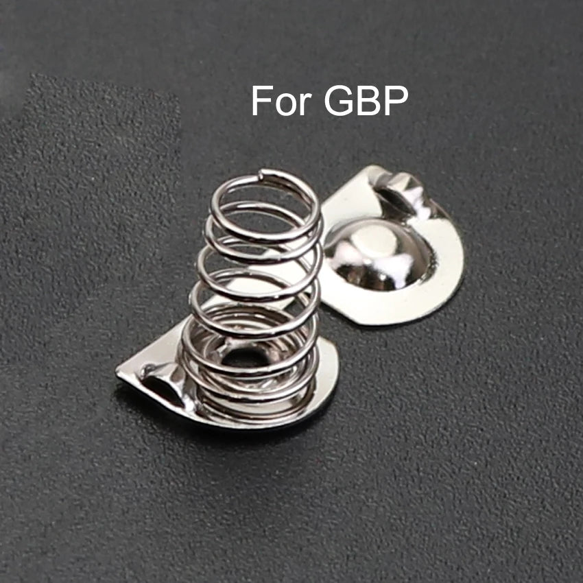 YuXi 1 Piece Battery Terminals Spring Contacts Battery Spring Replacement For Gameboy Advance Color Console For GBA GBC GBP GB
