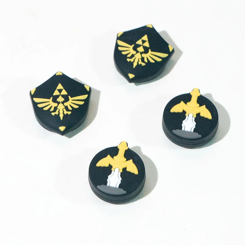 Silicone Thumb Stick Grip Cap Soft Joystick Cover Game Skywa