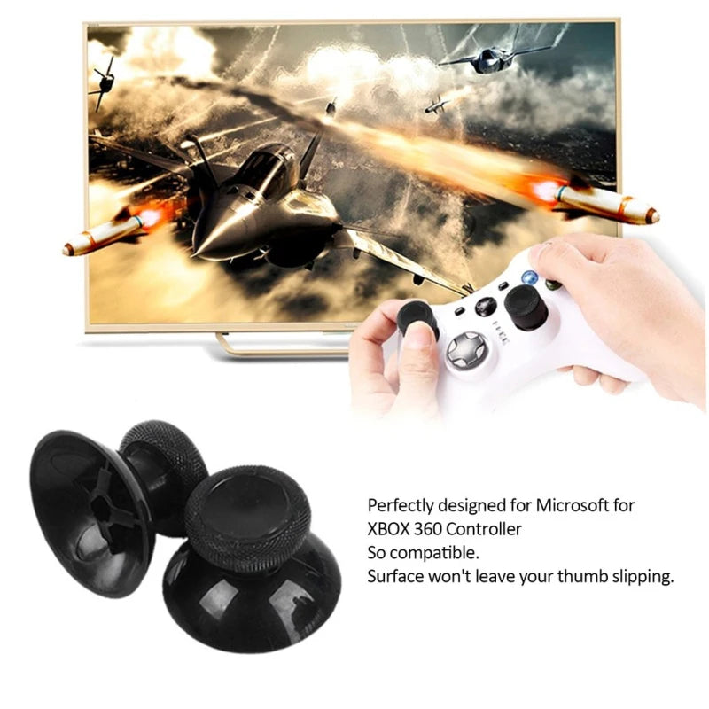 for Xbox One Controller Gamepad Mushroom Replace Black New 1