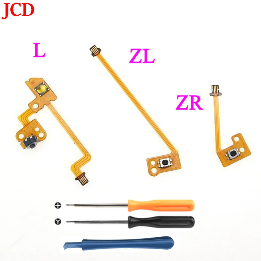 JCD 1set L/R SL SR Button Key Flex Cable Replacement Parts F