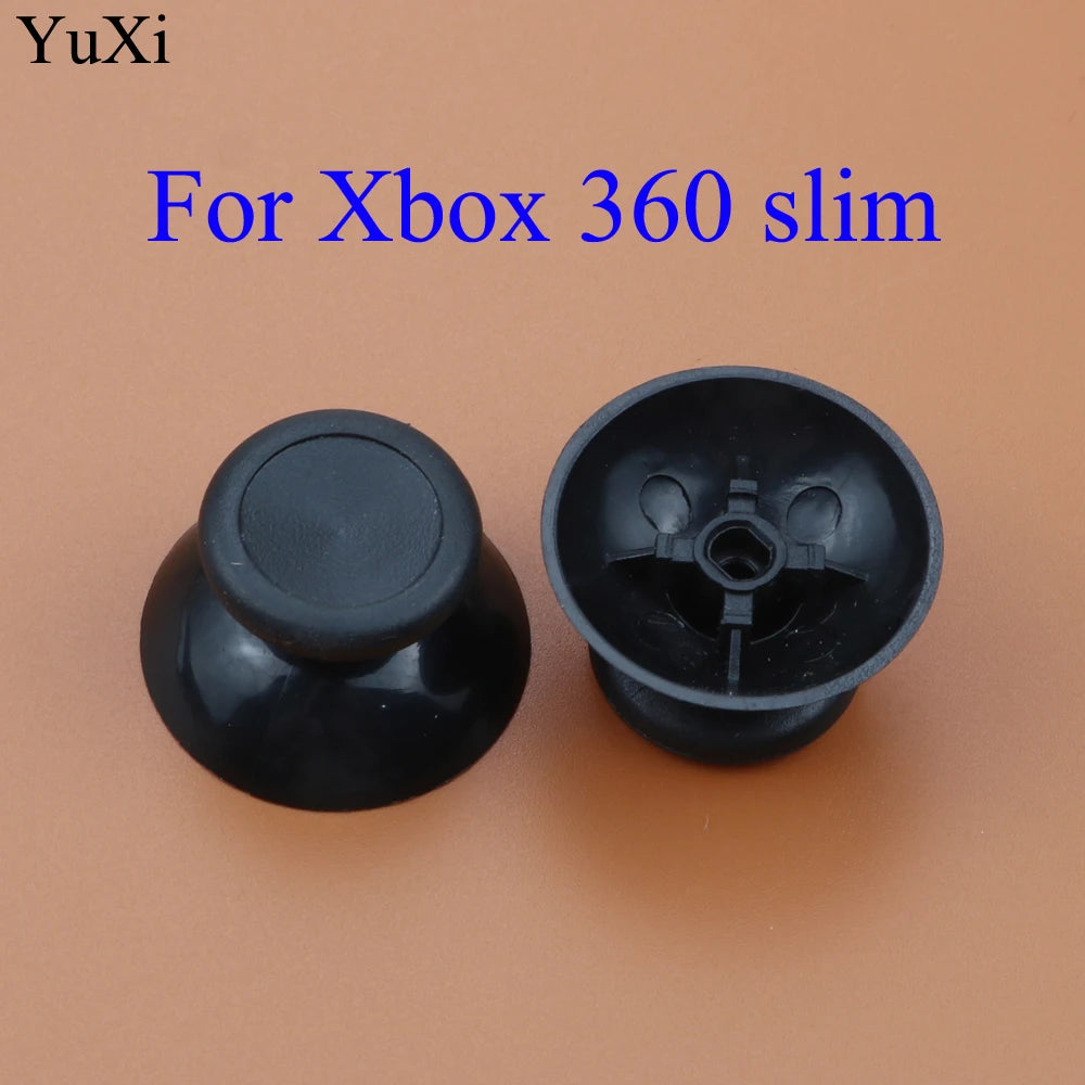 1 Piece Plastic Black Analog Thumbstick Thumb Stick Replace for PS4 Pro PS3 for Xbox One for Xbox 360 / WII Controller