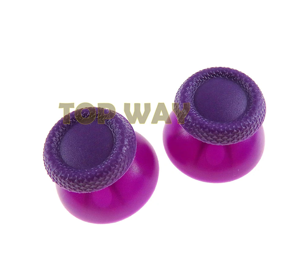2pcs For Sony PS5 Playstation 5 Controller Thumbstick Cover Transparent Clear 3D Analog Joystick Stick Module Mushroom Cap
