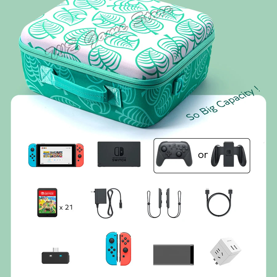 Newest Nitendo Switch Game Accessories Set Deluxe Big Capaci